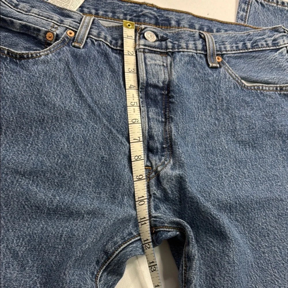 Levi's 501 Deep Blue Straight Jeans